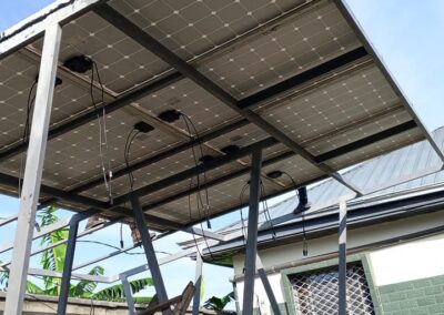 Suspended Solar by EMS Solar Power Team